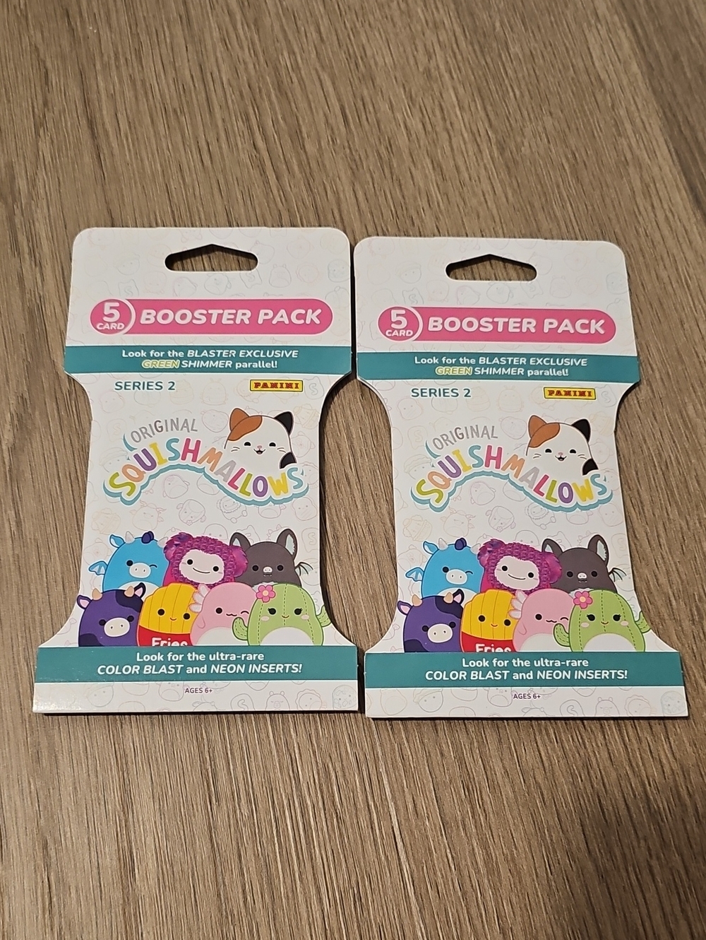 Squishmallows Booster Pack 5 Card Packs Series 2